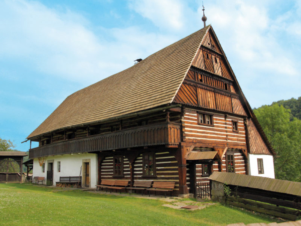 Dlaskův statek, obytné stavení