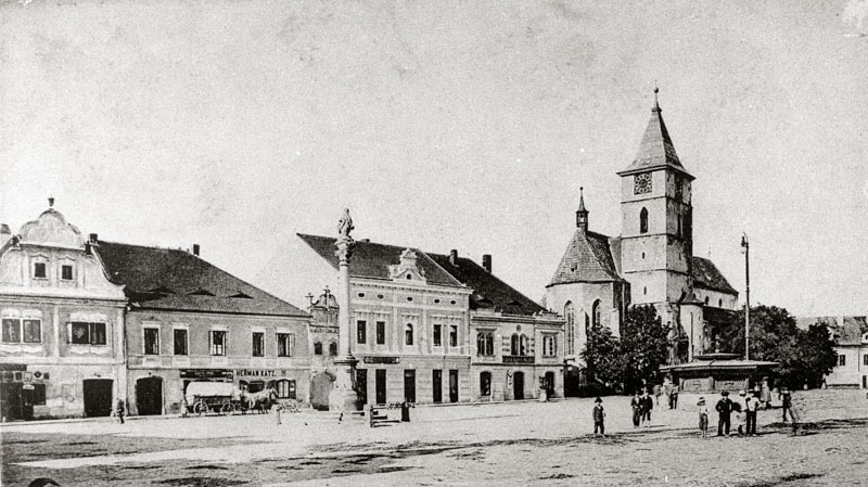 Horažďovice, před r. 1909, sbírka J. Fiedlera