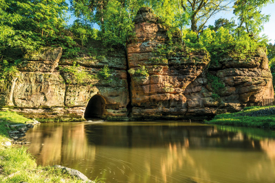 Průrva řeky Ploučnice