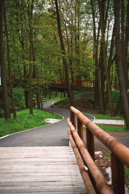 Cyklostezka podél Kláštereckého potoka