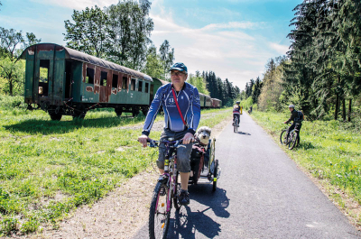 Koordinátor tras EuroVelo v terénu