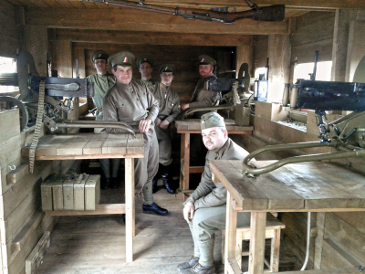 Legiovlak s historicky věrným doprovodem