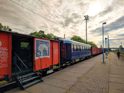 Souprava Legiovlaku je neuvěřitelně členitá