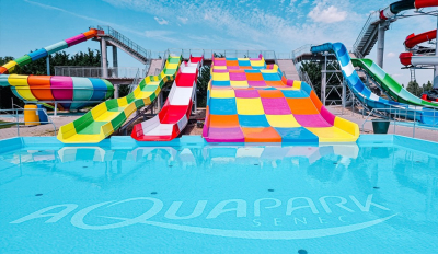 skluzavky Aquapark Senec, zdroj: Travelguide.sk