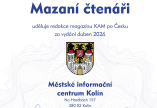 Duben 2026 Městské informační centrum Kolín