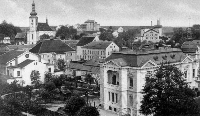 Krásná Lípa kolem r. 1918