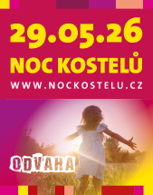Noc kostelů 2026 – Najděte odvahu vstoupit