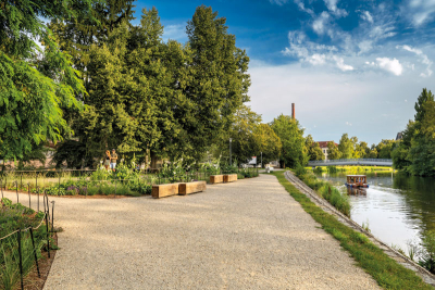 Park Háječek, klidová zóna města