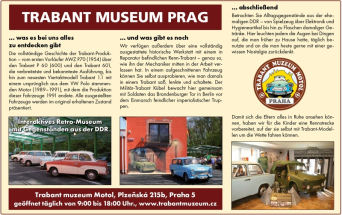 Trabant muzeum Prag