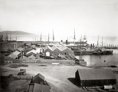 Prístav San Francisco, 1864