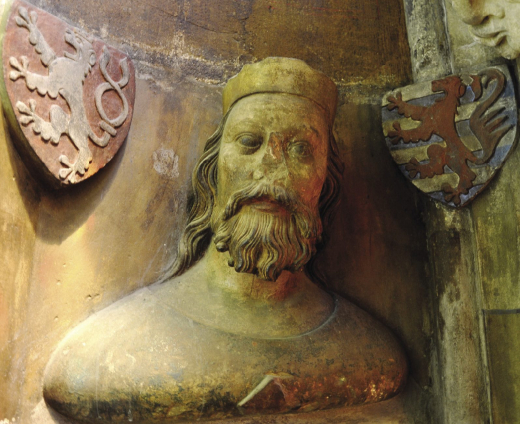 Busta Jana Lucemburského © Wikimedia Commons