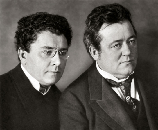 Bratři Emil (vlevo) a Karel Burianové