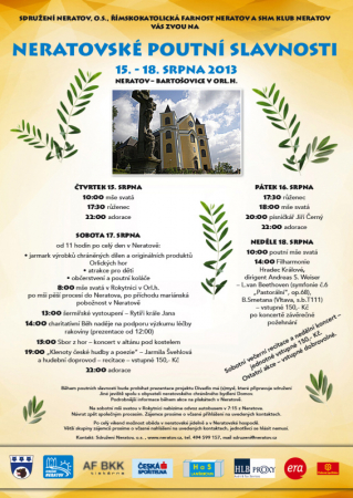 Neratovské poutní slavnosti 2013