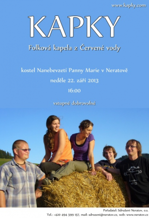 Kapky v Neratově - 22.9.2013