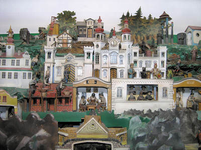 Betlém Narození Páně, pohyblivý, z roku1878–1914.