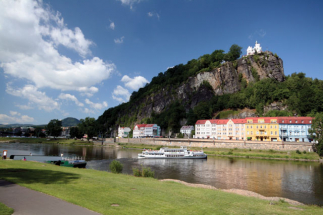 Děčín Seen from the High
