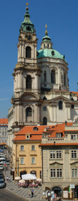 Věž chrámu sv. Mikuláše