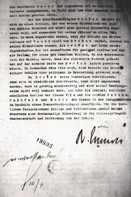 The fates of the students from Roudnice were absolutely in the
hands of K. H. Frank