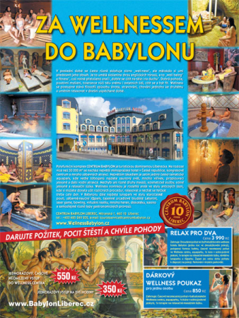 Wellness v libereckém Babylonu