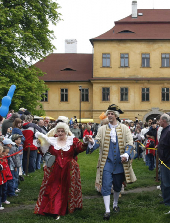 Valdštejn Feiern in Litvínov