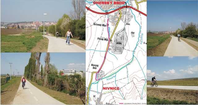 Na kole po Uherskobrodsku