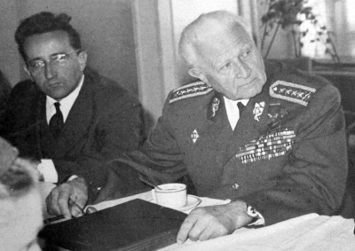 With president of Czechoslovakia Ludvík Svoboda