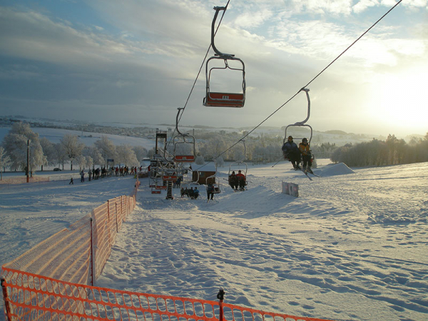 Lyžování na Vysočině