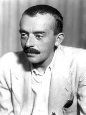 E. F. Burian po návratu v roce 1945