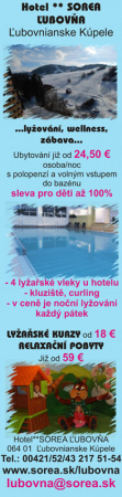 Hotel ** SOREA Ľubovňa