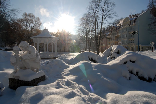 Nádherný podzim i zima v jedinečných lázních Jáchymov