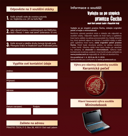 Soutěžte s praotcem Čechem