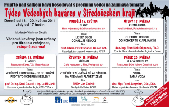 Týden Vědeckých kaváren v Středočeském kraji