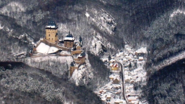 Adventní hrad Karlštejn