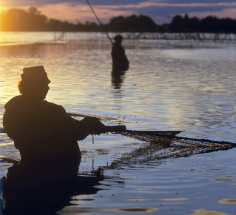 Z výlovu rybníka přímo do horké lázně