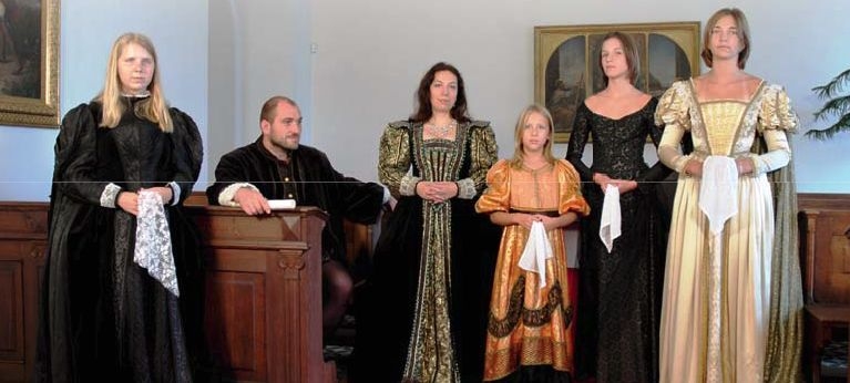 Kostýmované prohlídky na zámku Hořovice