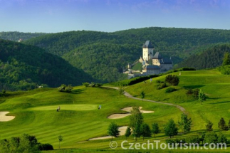 Wypróbuj pola golfowe w Czechach