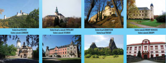 Hrady a zámky v Libereckém kraji vás zvou