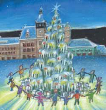 Vánoční strom splněných přání