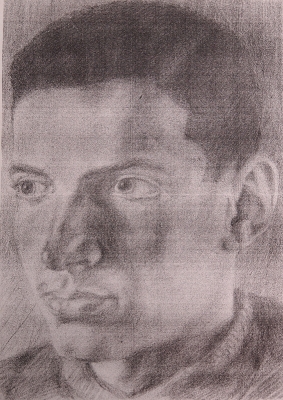 Robertův portrét
z Buchenwaldu (1944) od Itala
Francesca, odeslaný tajně do
Protektorátu rodičům
