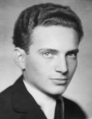 After the return from Buchenwald camp (1945)