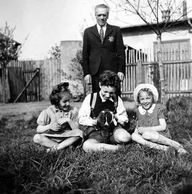 Rodinné foto z prvních let války