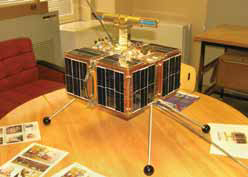 České družice okolo Země