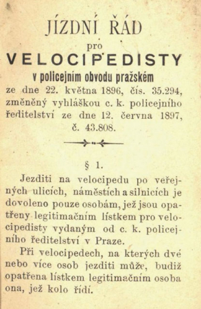 Řidičák na kolo, no jistě