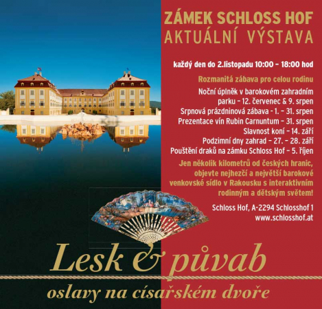 Lesk & půvab oslavy na císařském dvoře