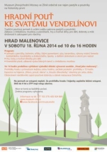 Pouť ke sv. Vendelínovi na hradě Malenovice