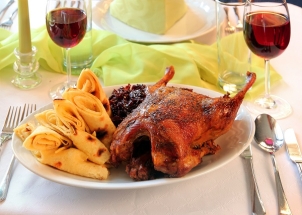 Svatomartinské menu a vína ve Velkých Karlovicích