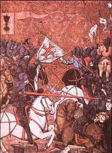 Táborité plenící Prahu