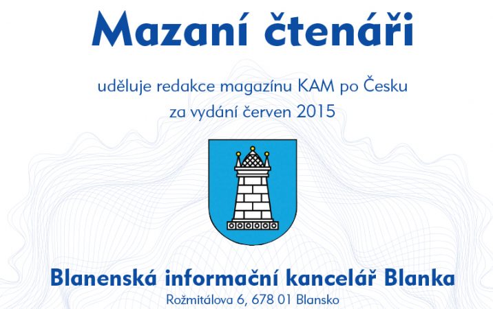 Červen 2015 Blansko