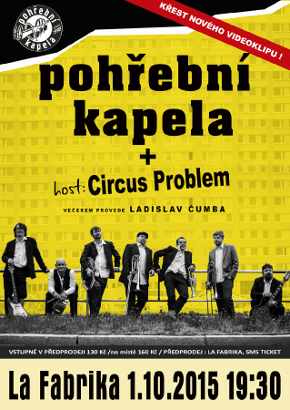 Pohřební kapela uvede v La Fabrice premiéru nového klipu