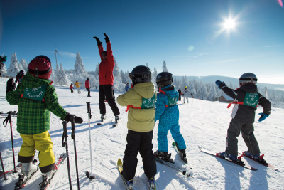Lyžařská škola na Neklidu